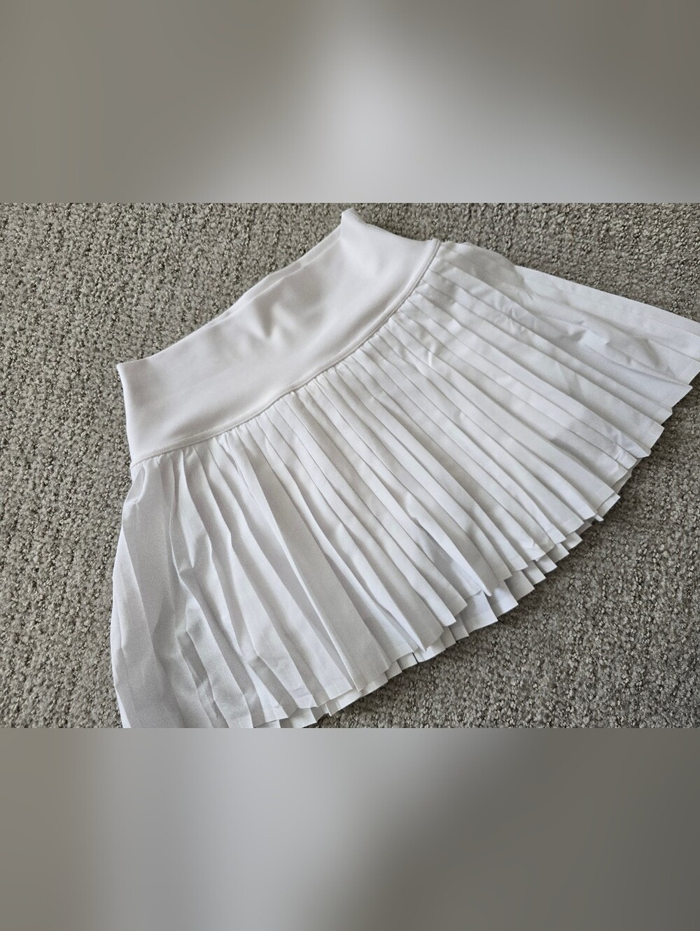 ALO Grant Slam white tennis Skirt